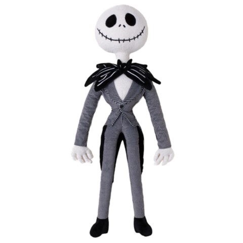 Детские мягкие игрушки Barefoot Dreams Jack Skellington CozyChic® Plush by Barefoot Dreams – The Nightmare Before Christmas – 41''