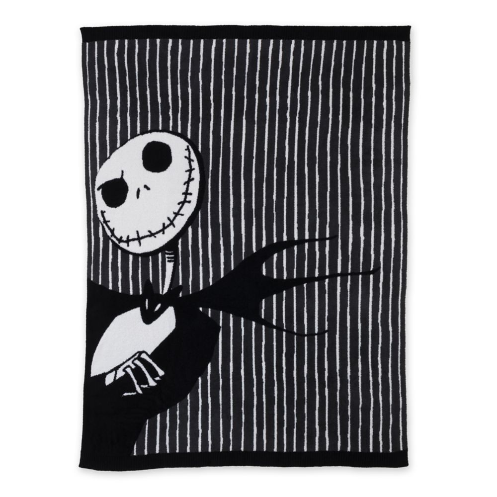 Jack Skellington CozyChic Blanket by Barefoot Dreams The Nightmare Before Christmas Official shopDisney