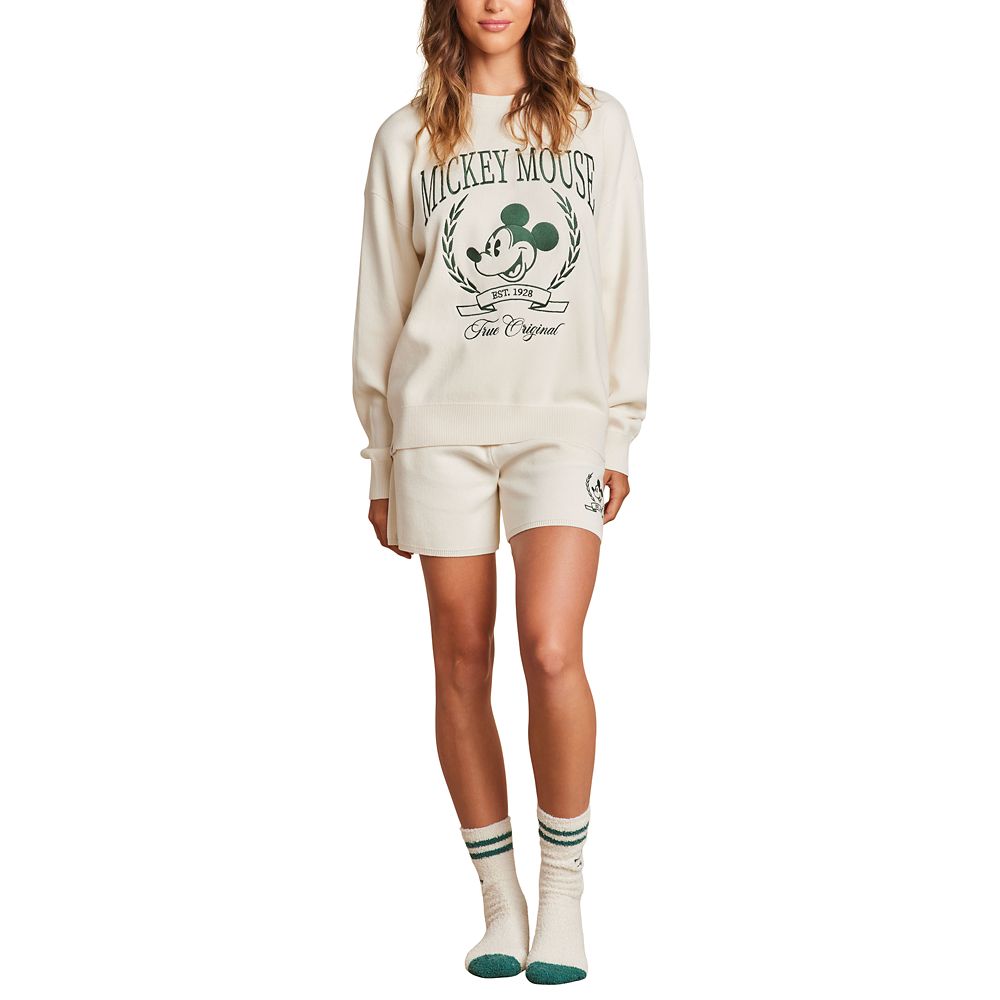 Mickey Mouse CozyChic Ultra Lite® Sweater for Adults by Barefoot Dreams