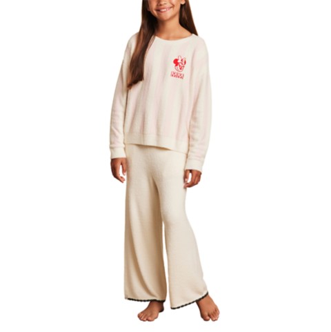 Детские свитеры Barefoot Dreams Minnie Mouse CozyChic Lite® Sweater for Kids by