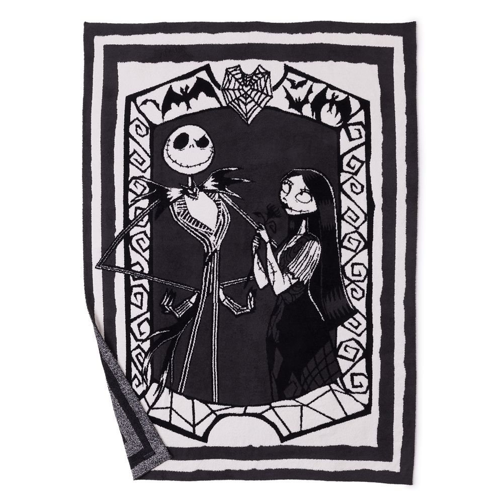 Jack Skellington and Sally CozyChic&reg; Throw by Barefoot Dreams &ndash; The Nightmare Before Christmas