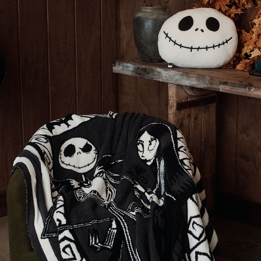 Jack Skellington CozyChic&reg; Pillow by Barefoot Dreams &ndash; The Nightmare Before Christmas