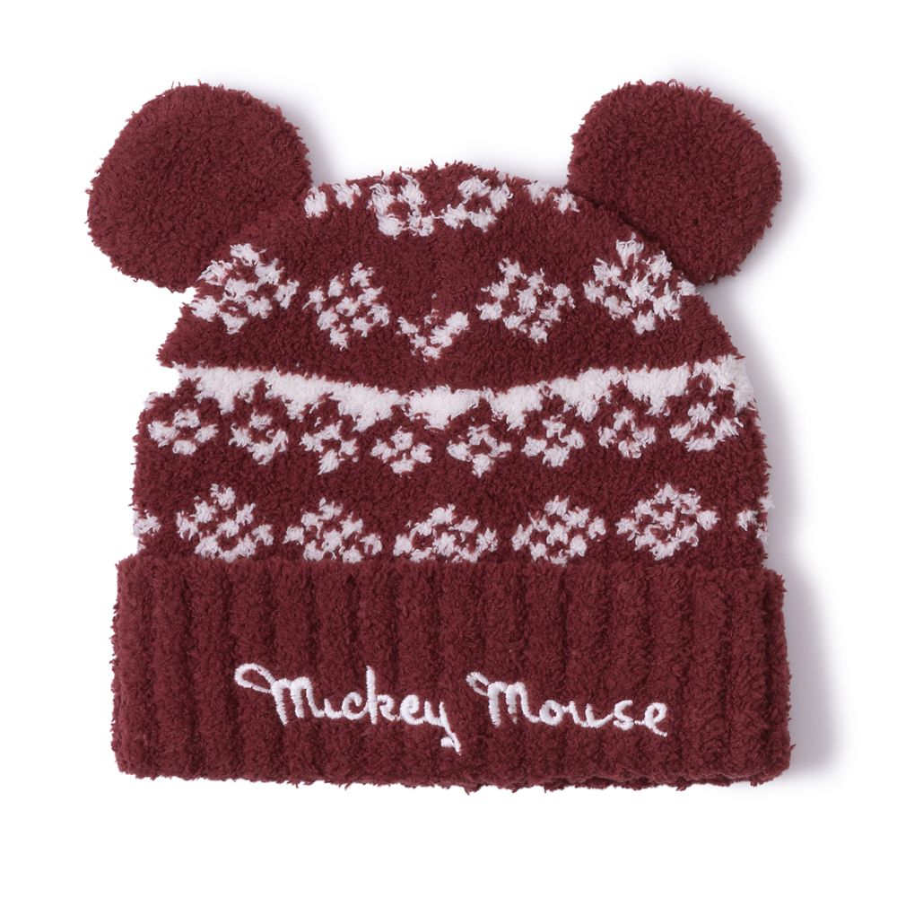 Mickey Mouse Fair Isle Ear Hat Beanie for Toddlers by Barefoot Dreams Official shopDisney