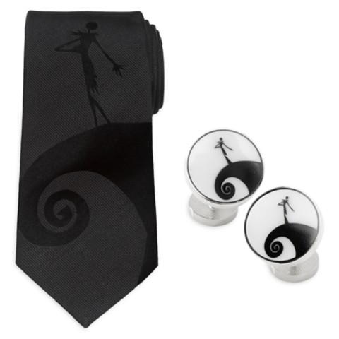 Аксессуары Disney Jack Skellington Cufflinks and Tie Set – The Nightmare Before Christmas