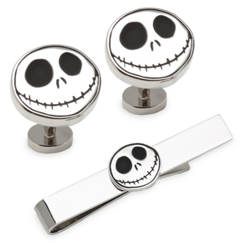 Аксессуары Disney Jack Skellington Cufflinks and Tie Clip Set – The Nightmare Before Christmas