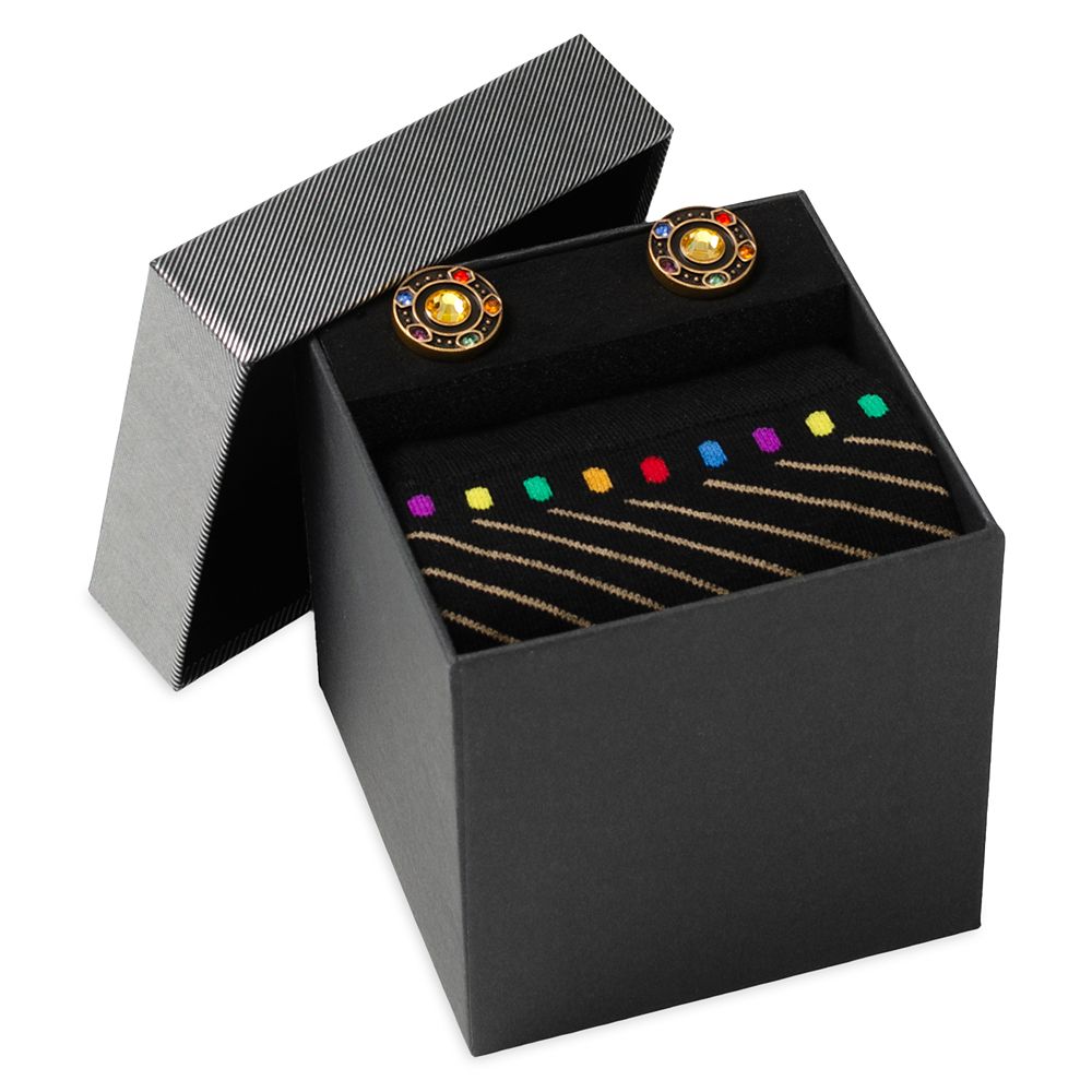 Infinity Stones Cufflinks and Sock Set
