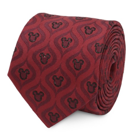 Аксессуары Disney Mickey Mouse Icon Holiday Silk Tie for Adults