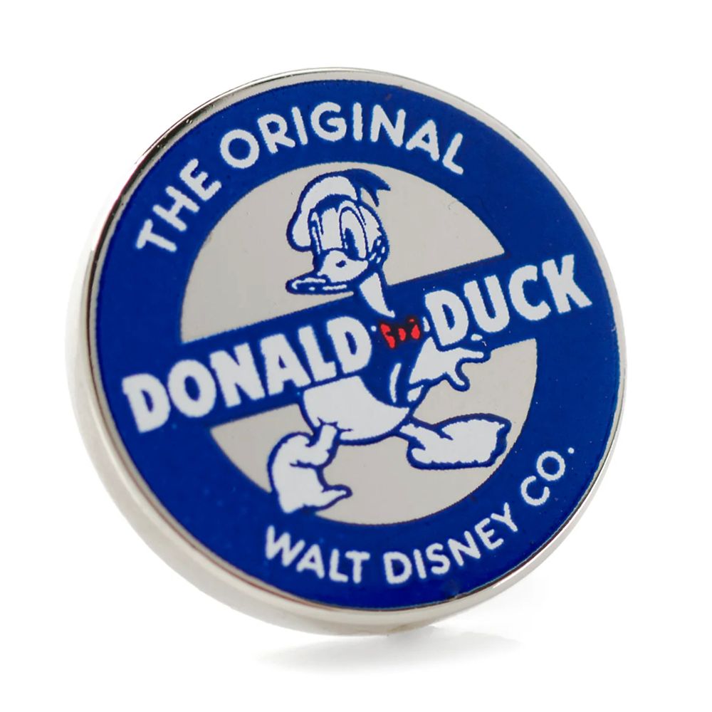 Donald Duck Tie and Lapel Pin Gift Set