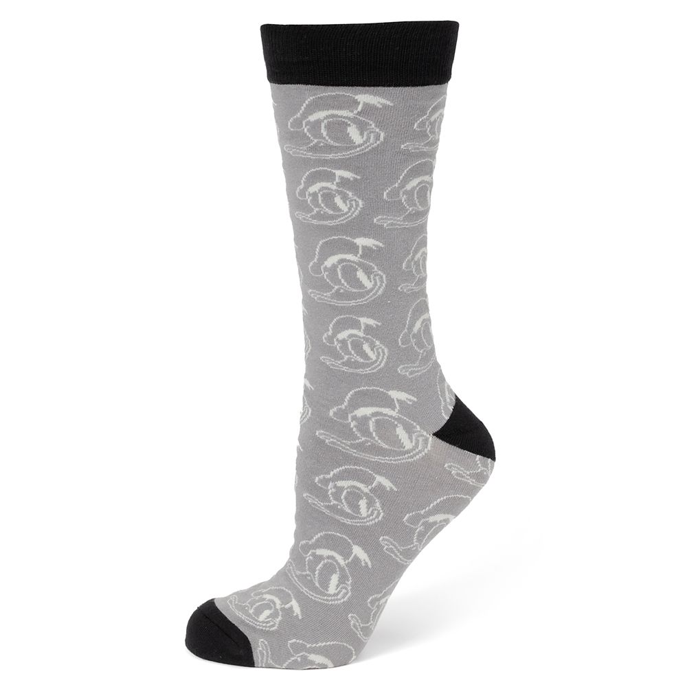 Donald Duck Gray Socks Gift Set for Adults