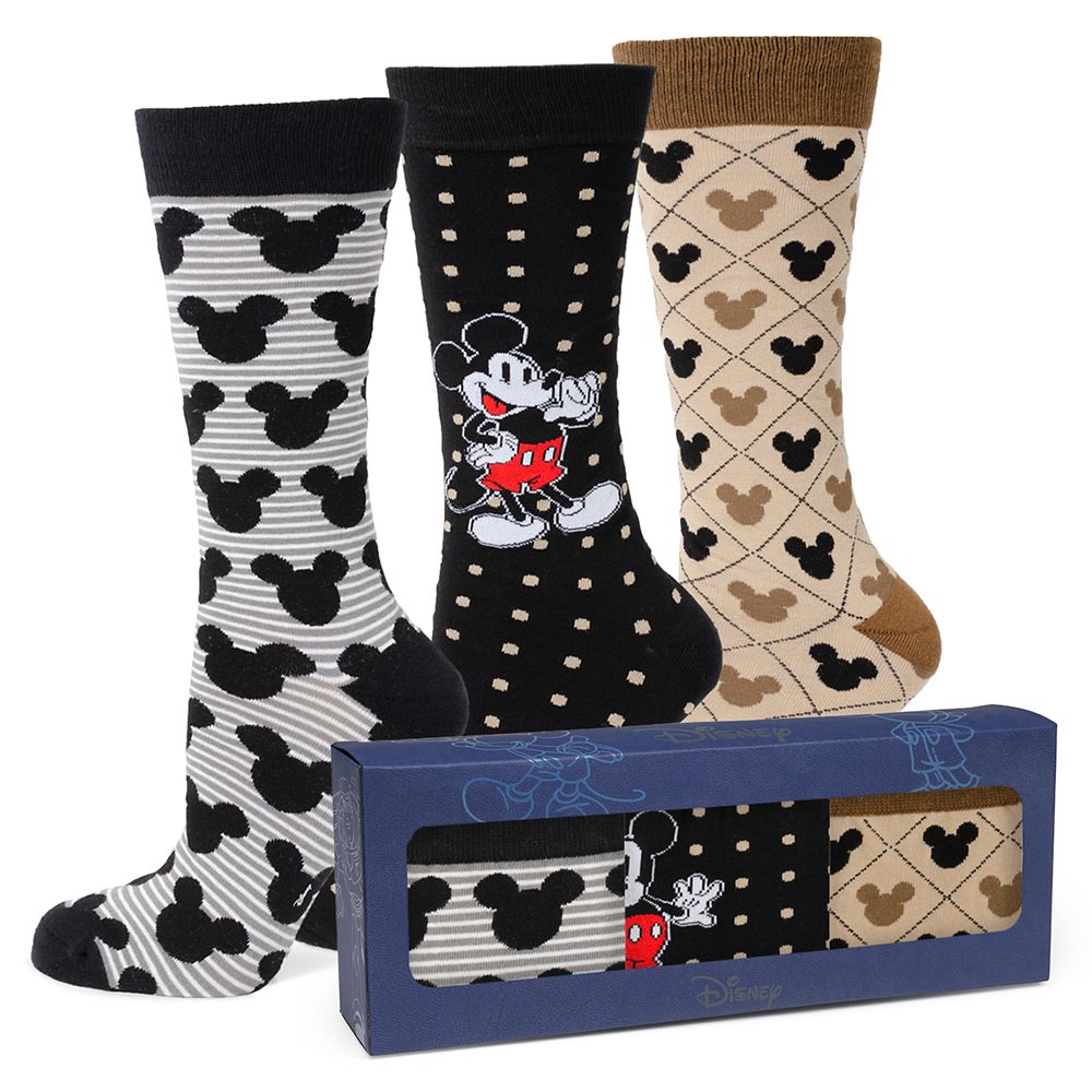 Mickey Mouse Variety Socks Gift Set for Adults