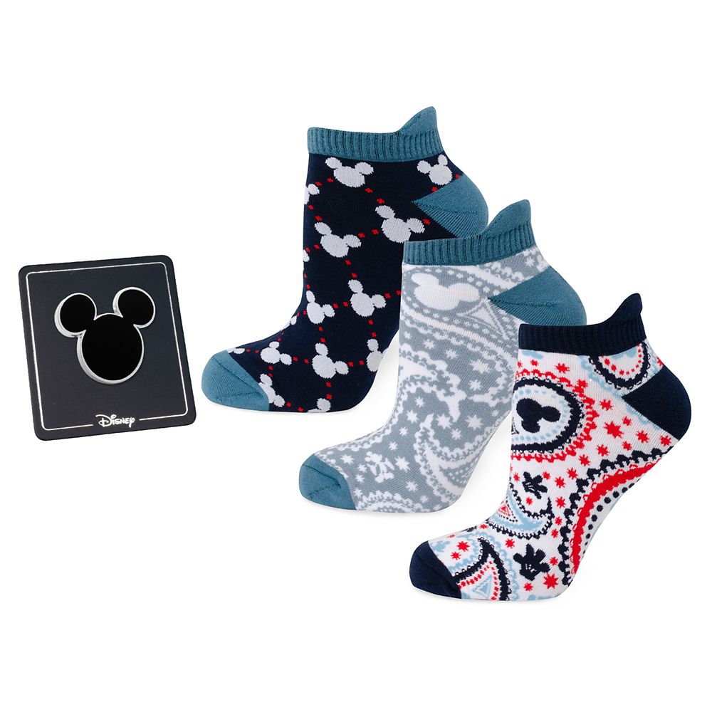 Mickey Mouse Ankle Socks Gift Set for Adults Official shopDisney