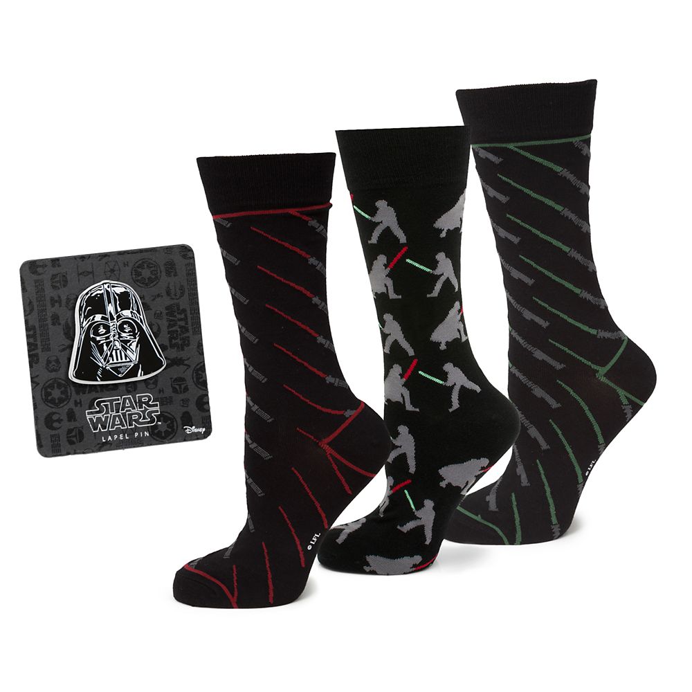 LIGHTSABER Battle Socks Gift Set for Adults Star Wars Official shopDisney