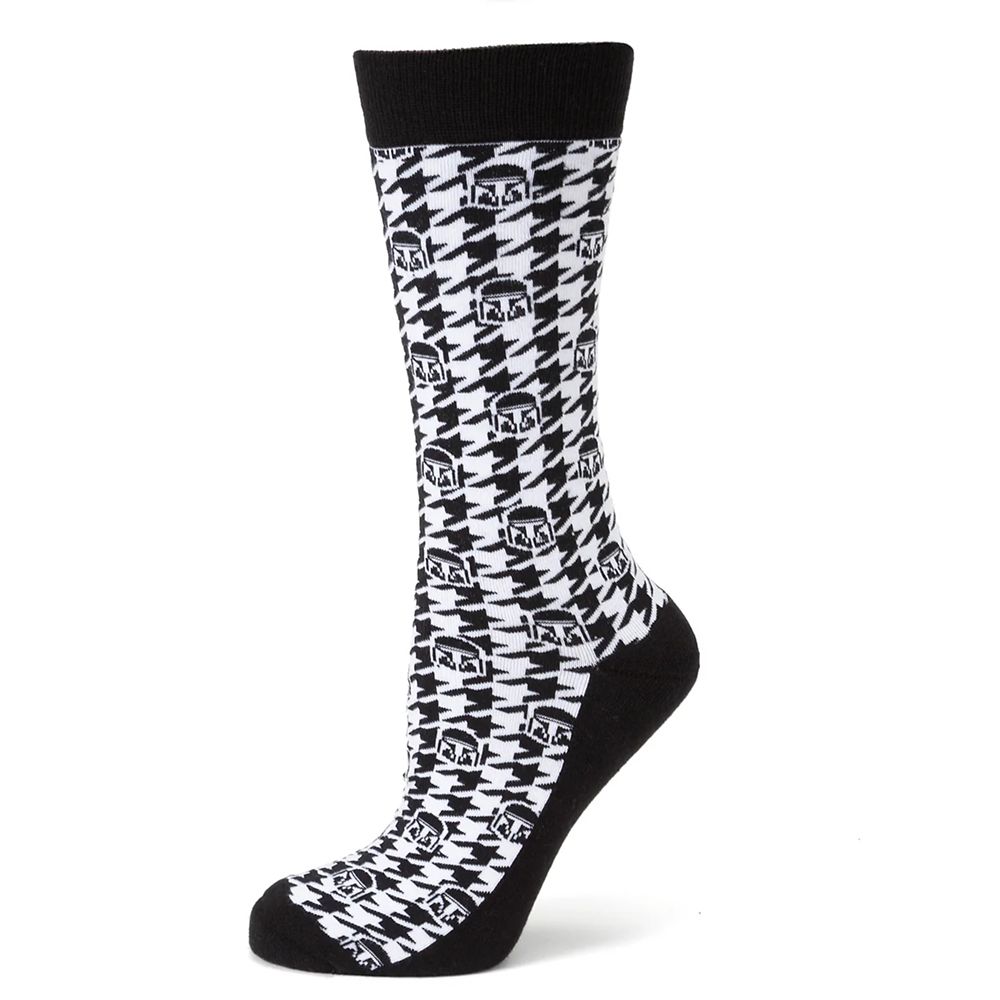 Mandalorian Helmet Houndstooth Socks Gift Set for Adults &ndash; Star Wars