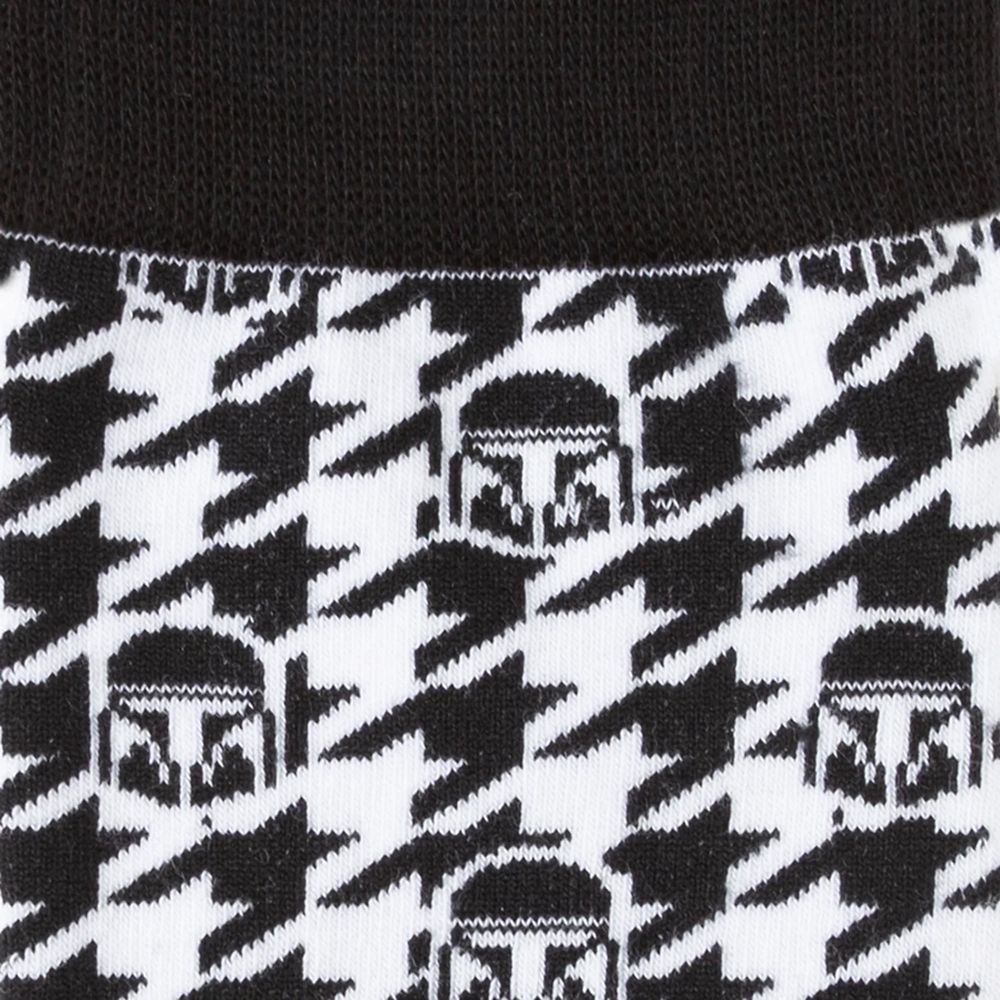 Mandalorian Helmet Houndstooth Socks Gift Set for Adults &ndash; Star Wars