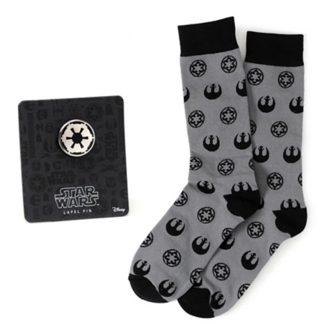 Носки Disney Rebel Alliance Starbird and Imperial Crest Socks Gift Set for Adults – Star Wars