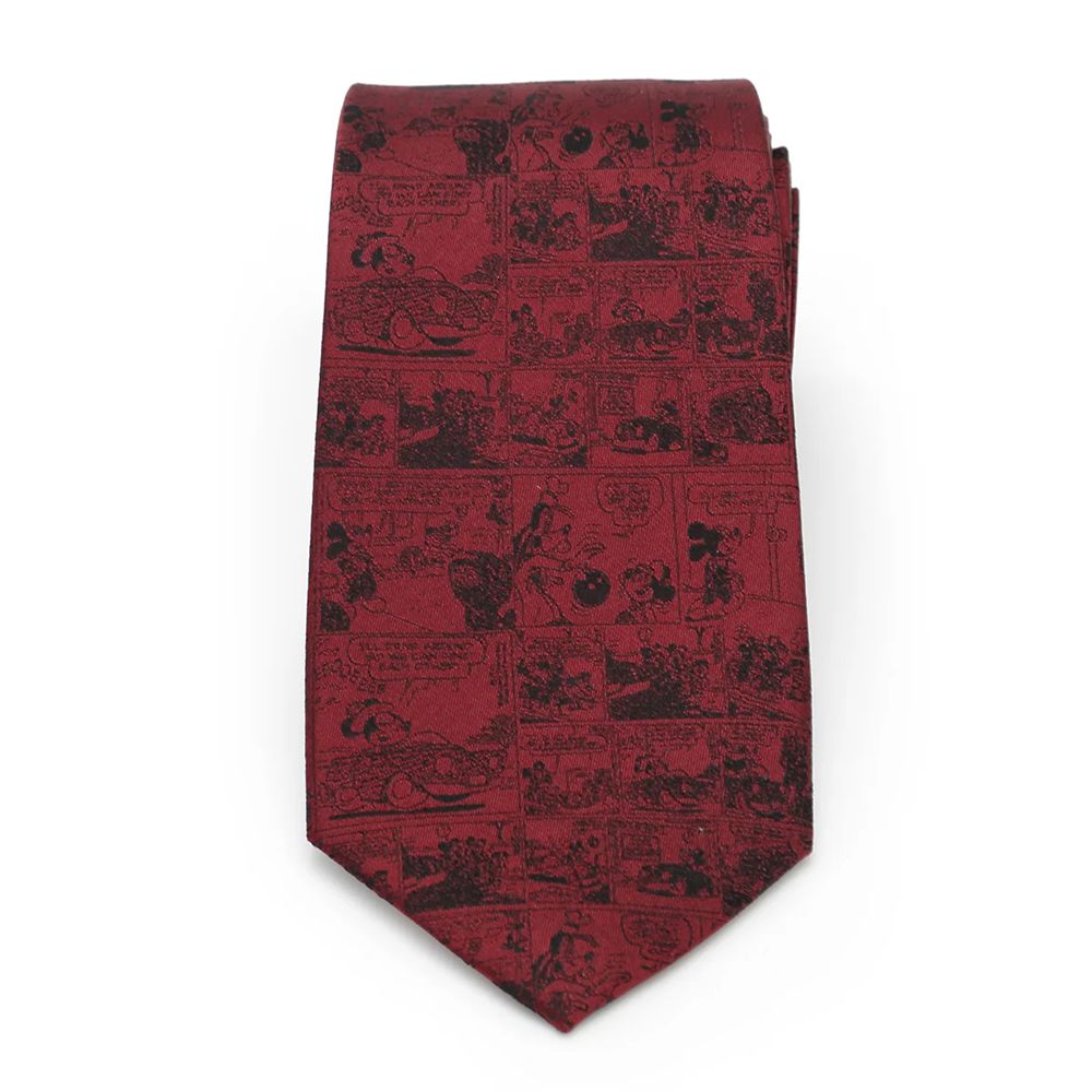 Mickey Mouse Comic Silk Tie for Adults