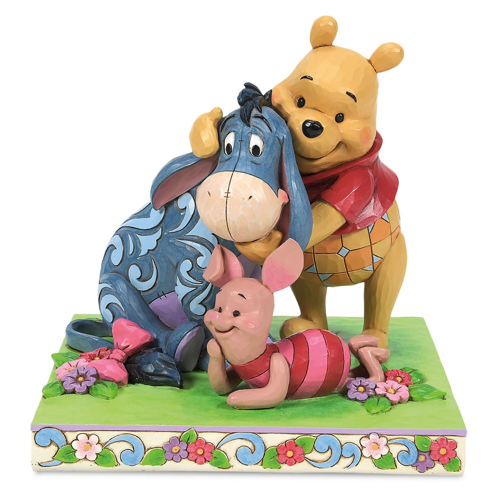 Winnie the Pooh and Pals Here Together, Friends Forever Figure by Jim Shore Official shopDisney