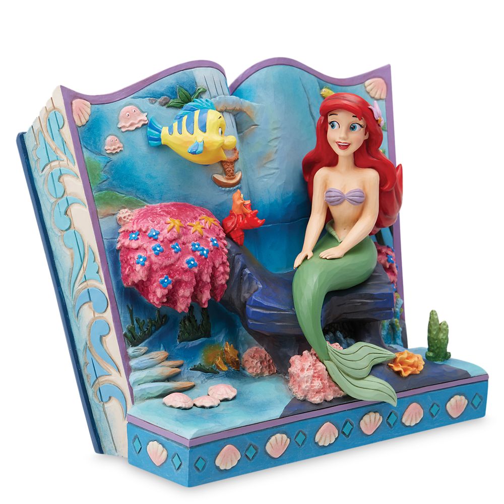 The Little Mermaid ''A Mermaid's Tale'' Storybook Figure by Jim Shore