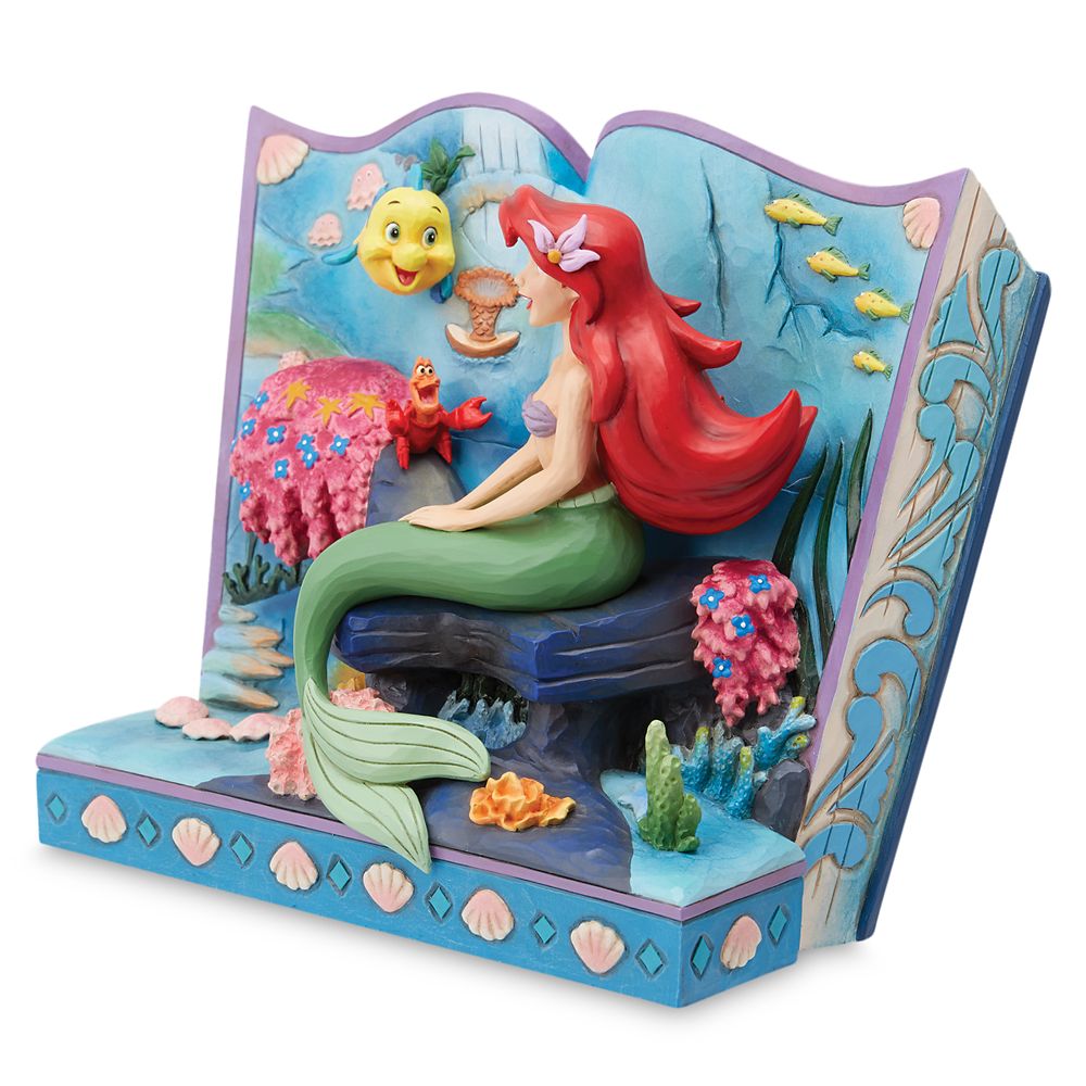The Little Mermaid ''A Mermaid's Tale'' Storybook Figure by Jim Shore