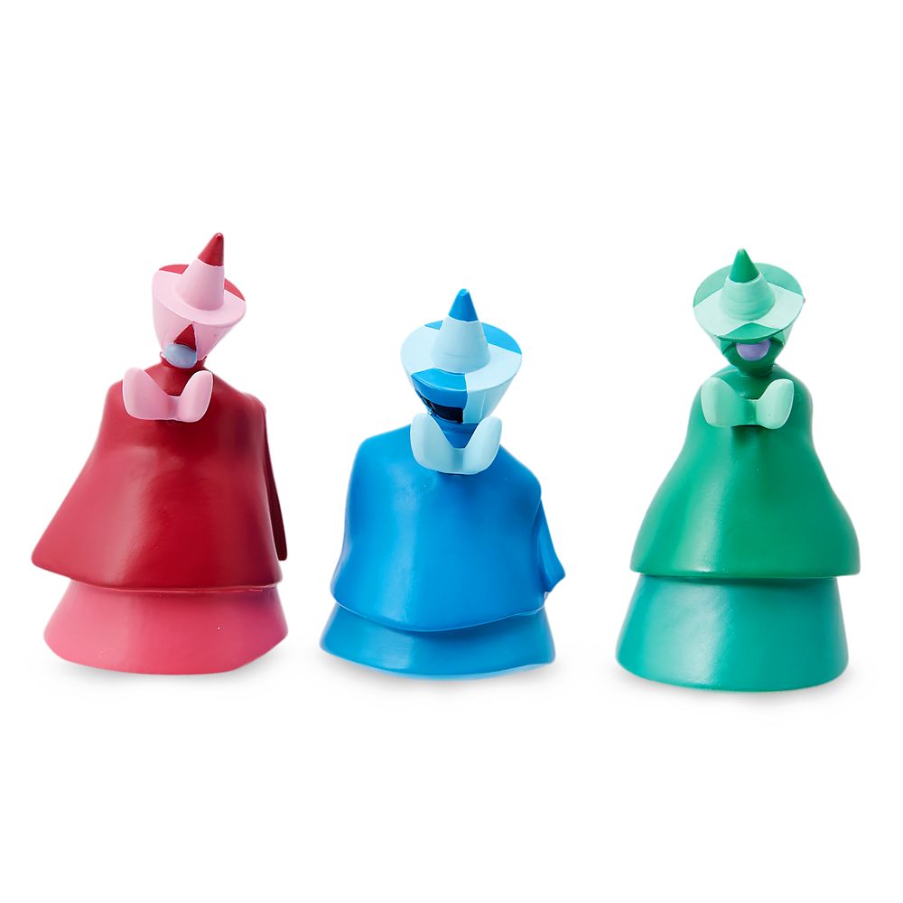 Flora Fauna and Merryweather Mini Figure Set - Sleeping Beauty
