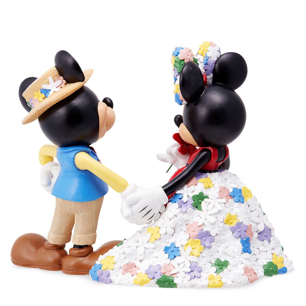 Mickey and Minnie Mouse Botanical Couture Figure