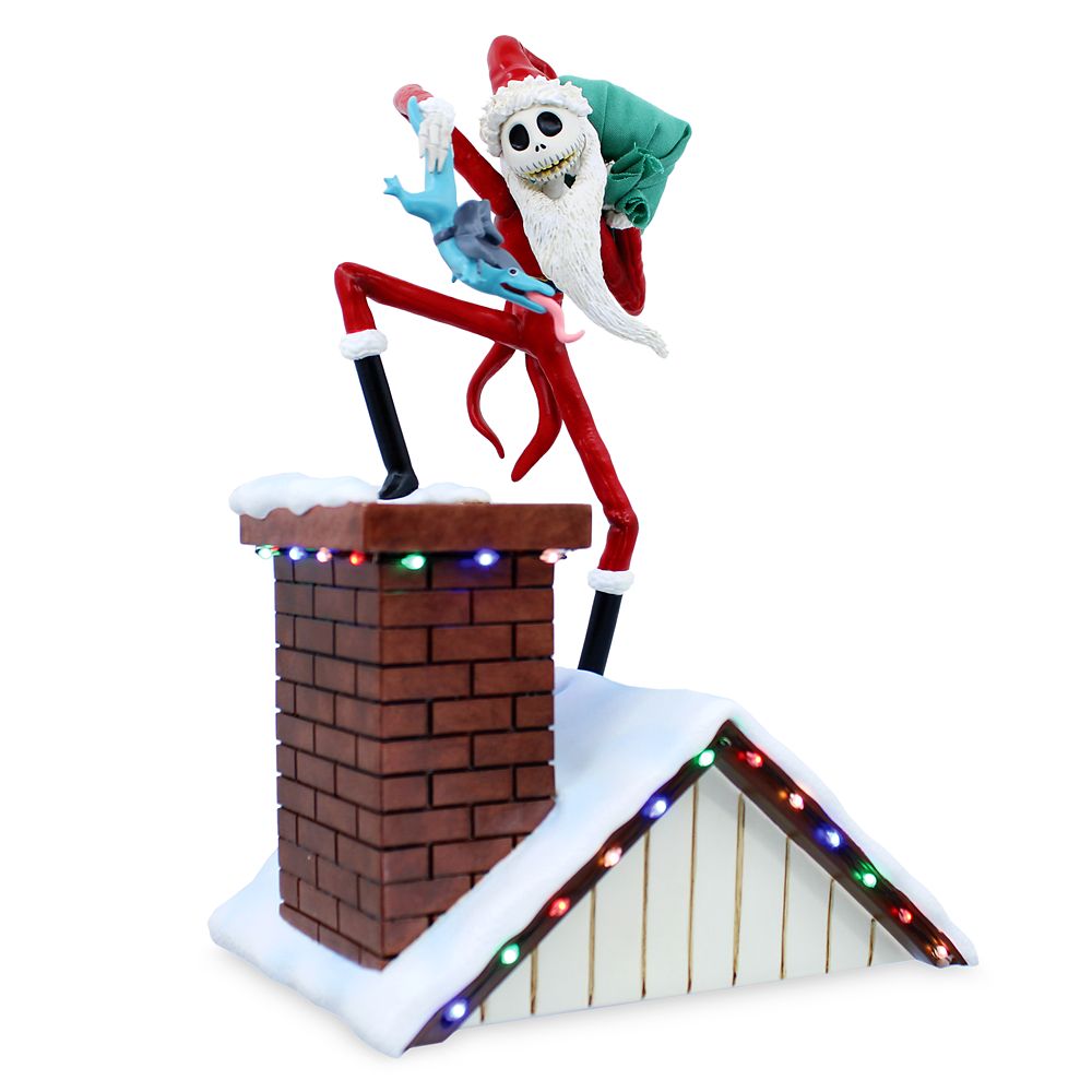 Santa Jack Skellington Light-Up Figure – The Nightmare Before Christmas ...