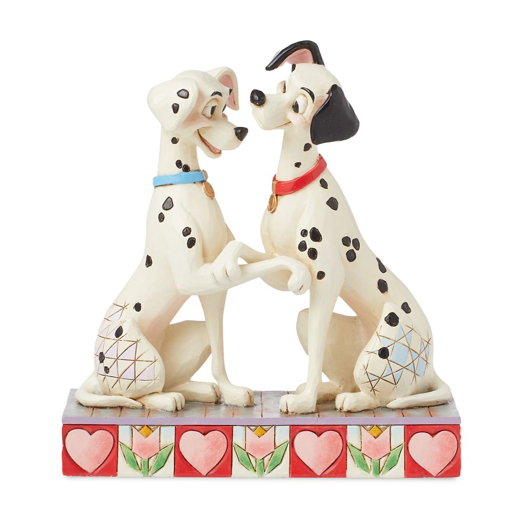 Pongo and Perdita 101 Ways to Love You Figure by Jim Shore  101 Dalmatians Official shopDisney