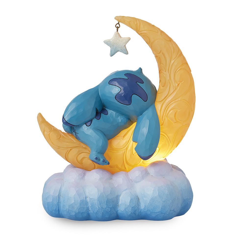 Stitch and Scrump ''Sweet Dreams'' Light-Up Figure by Jim Shore &ndash; Lilo & Stitch