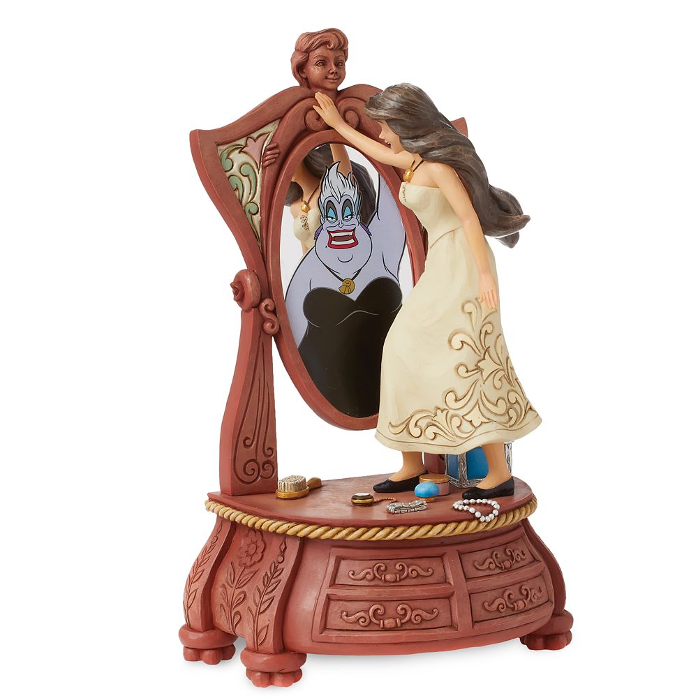 Ursula as Vanessa ''Sinister Reflections'' Figure by Jim Shore - The Little Mermaid