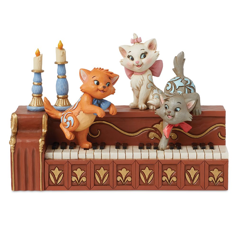 Marie, Toulouse and Berlioz ''Paws at Play'' Figure by Jim Shore The Aristocats Official shopDisney