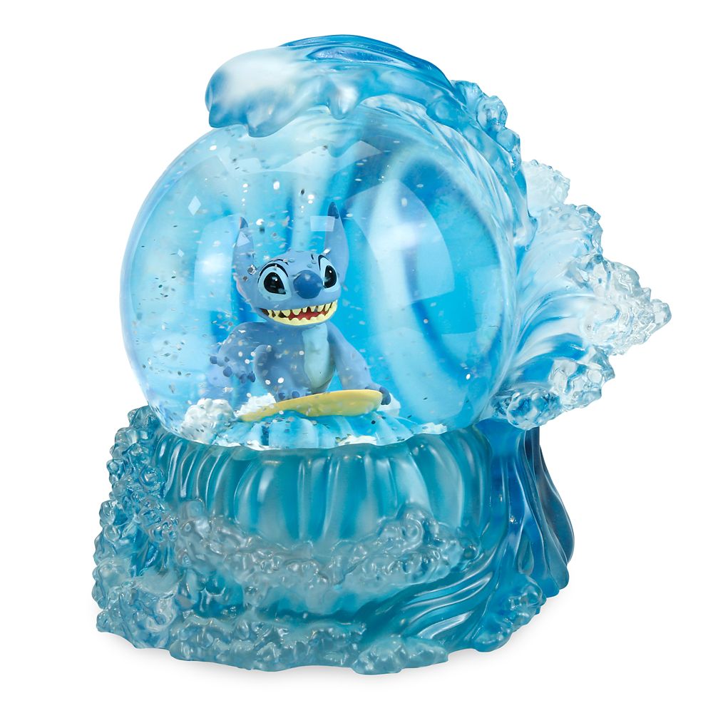 Stitch Surfing Water Globe by Enesco  Lilo & Stitch Official shopDisney