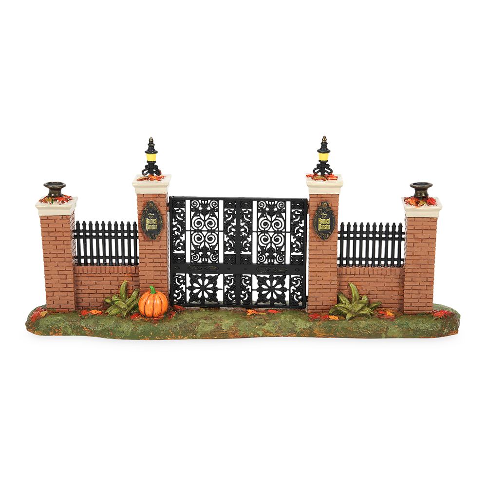 The Haunted Mansion Gate Miniature by Department 56 Disneyland
