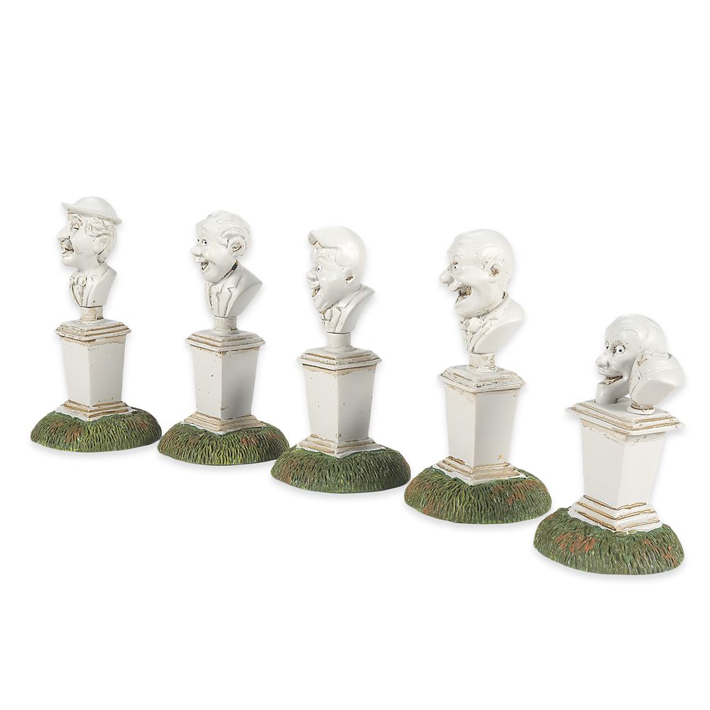 The Haunted Mansion Singing Busts Miniature Set by Department 56