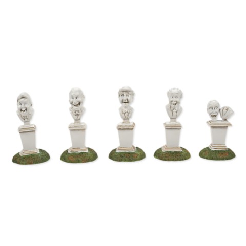 Dept. 56 The Haunted Mansion Singing Busts Miniature Set by Department 56