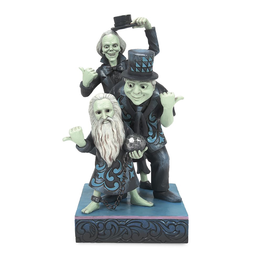 Ezra, Phineas and Gus Beware of Hitchhiking Ghosts Figure by Jim Shore  The Haunted Mansion Official shopDisney