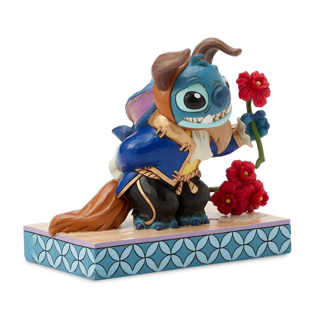 Stitch ''Beauty and the Stitch'' Figure by Jim Shore &ndash; Lilo & Stitch &ndash; Beauty and the Beast