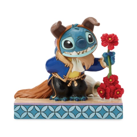 Фигурки Jim Shore Stitch ''Beauty and the Stitch'' Figure by Jim Shore – Lilo & Stitch – Beauty and the Beast