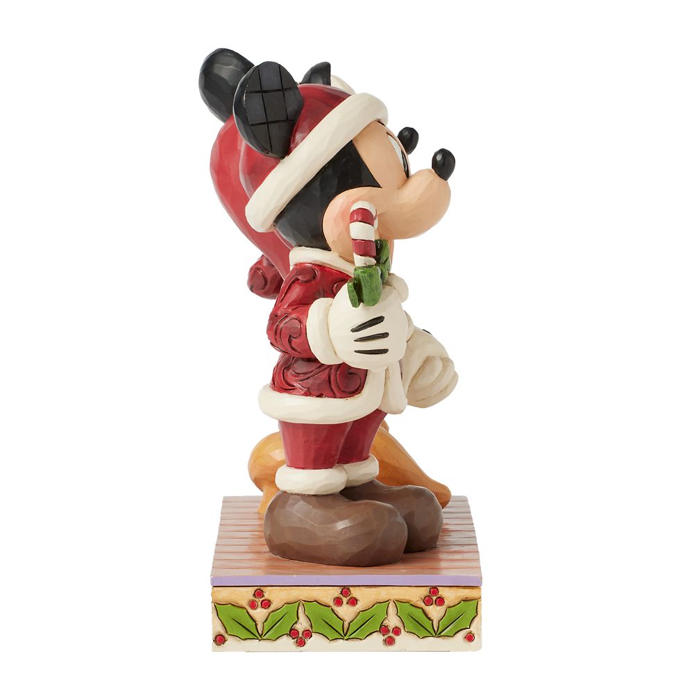 Santa Mickey and Minnie Mouse ''Candy Cane Christmas'' Figure by Jim Shore