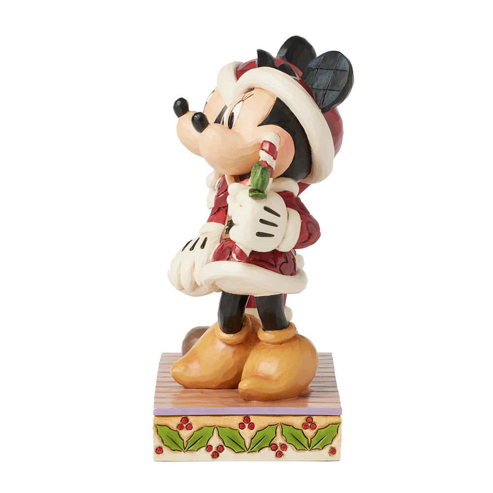 Santa Mickey and Minnie Mouse ''Candy Cane Christmas'' Figure by Jim Shore