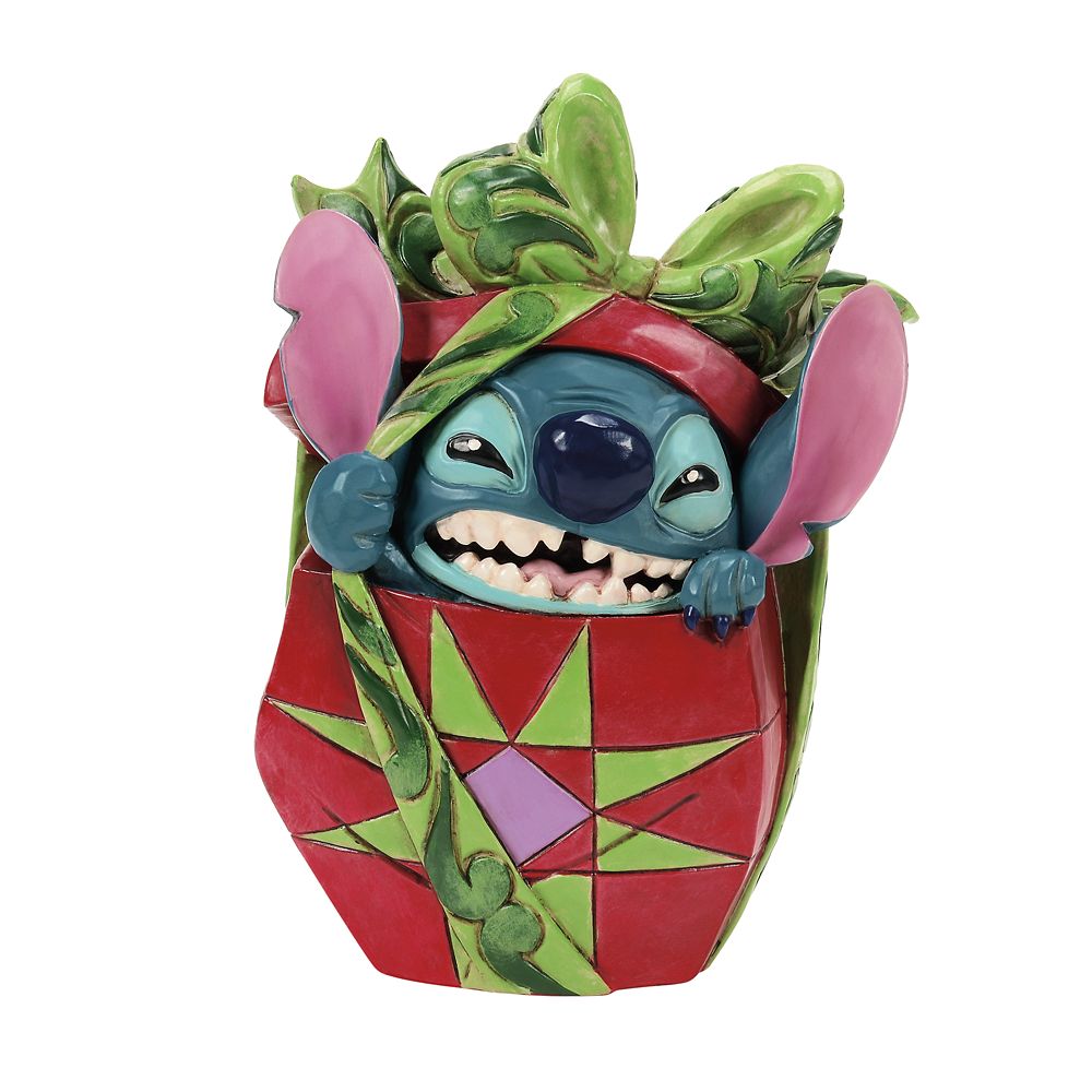 Stitch ''Holiday Mischief'' Figure by Jim Shore – Lilo & Stitch