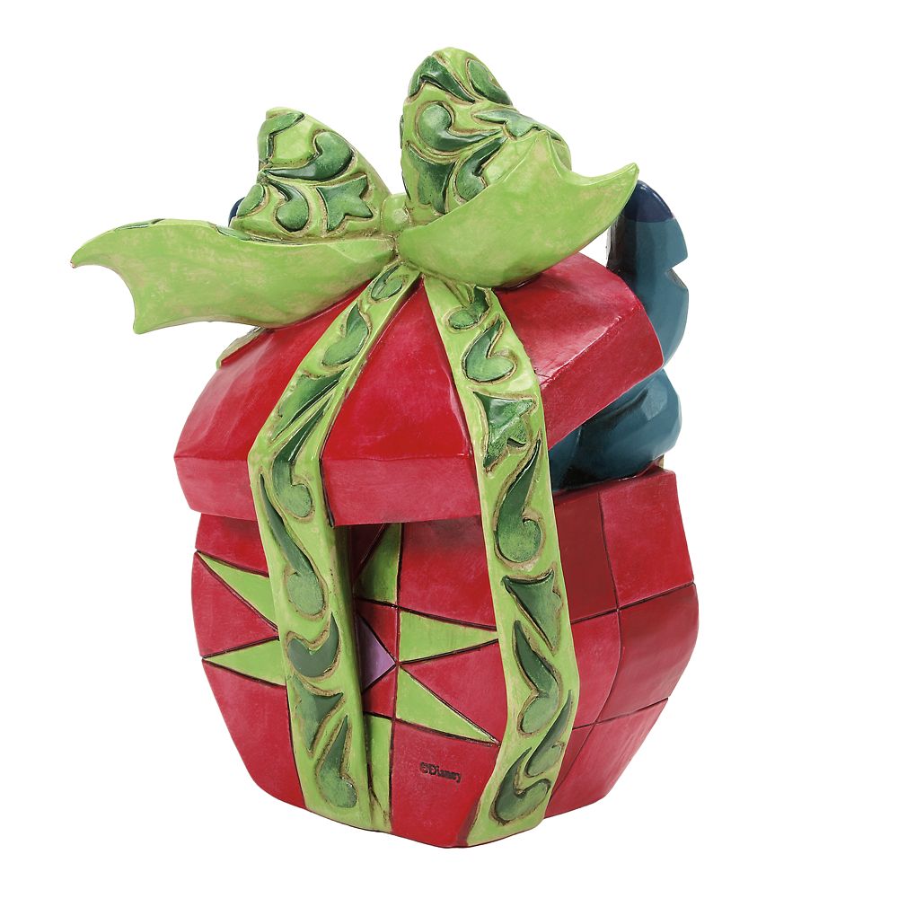 Stitch ''Holiday Mischief'' Figure by Jim Shore &ndash; Lilo & Stitch