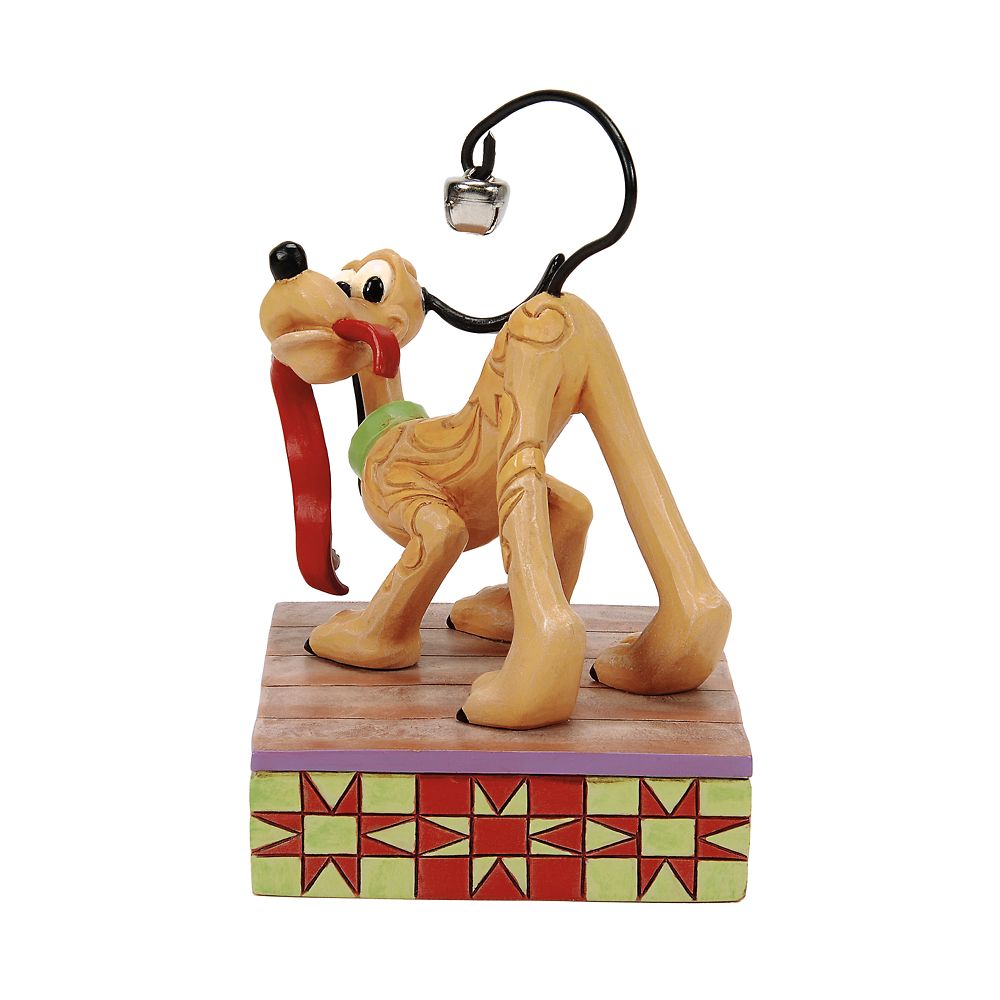 Pluto ''Jolly Jingle Tail'' Figure by Jim Shore