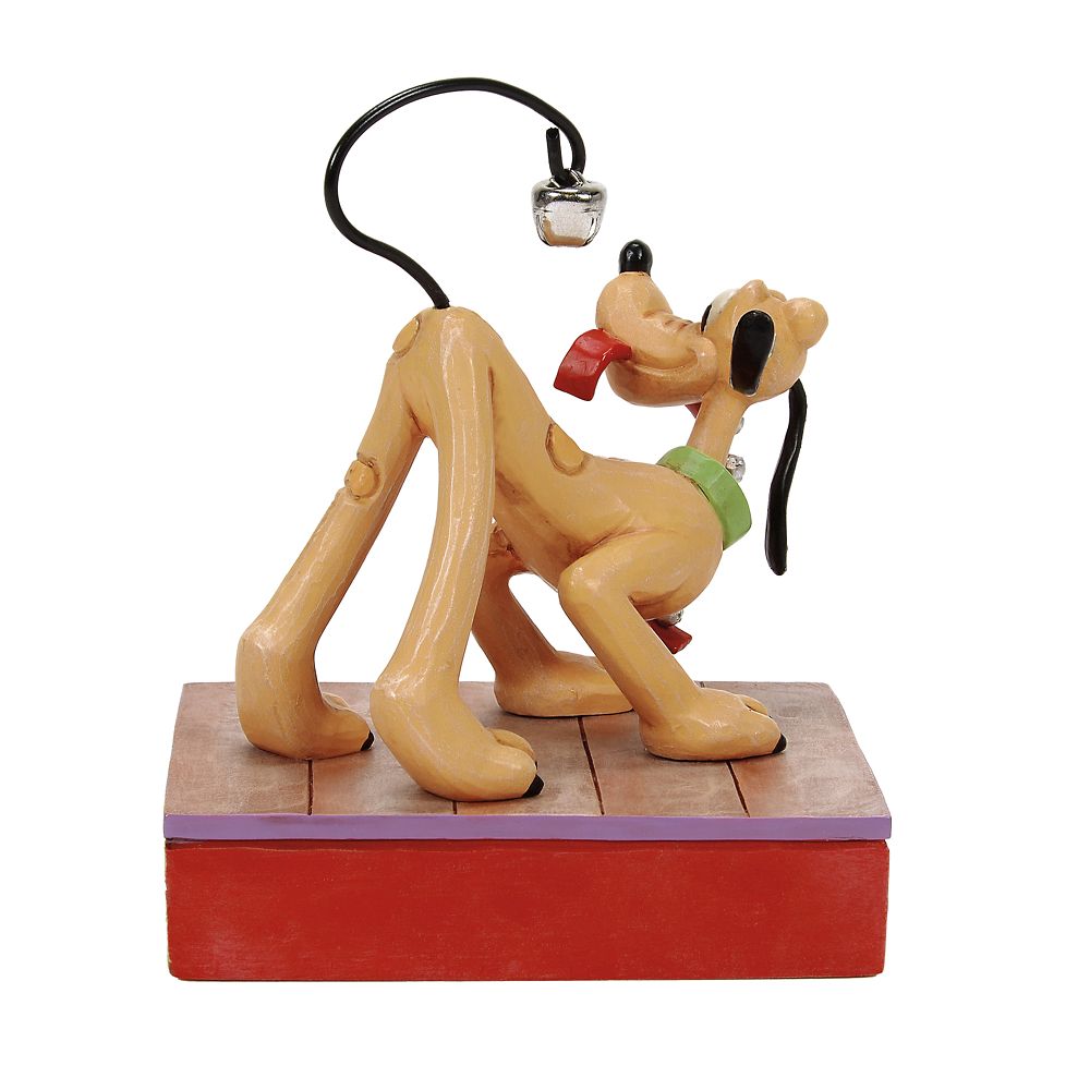 Pluto ''Jolly Jingle Tail'' Figure by Jim Shore