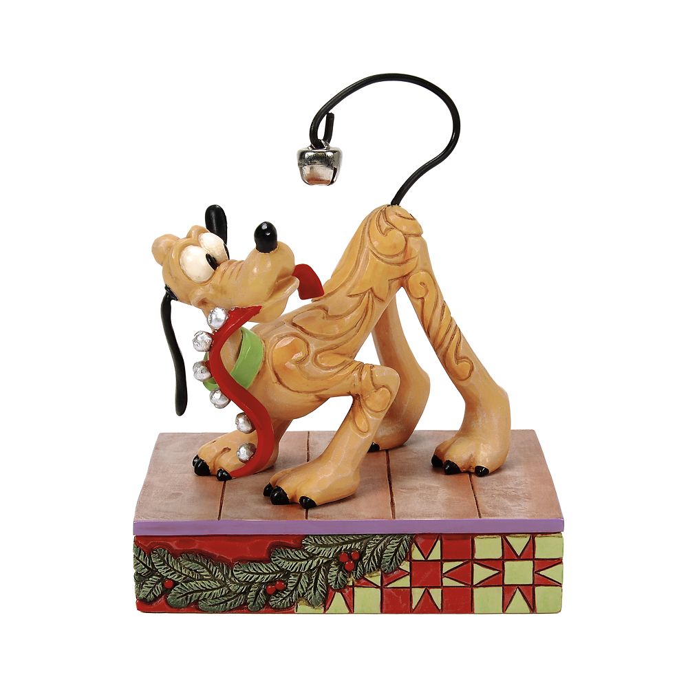 Pluto ''Jolly Jingle Tail'' Figure by Jim Shore