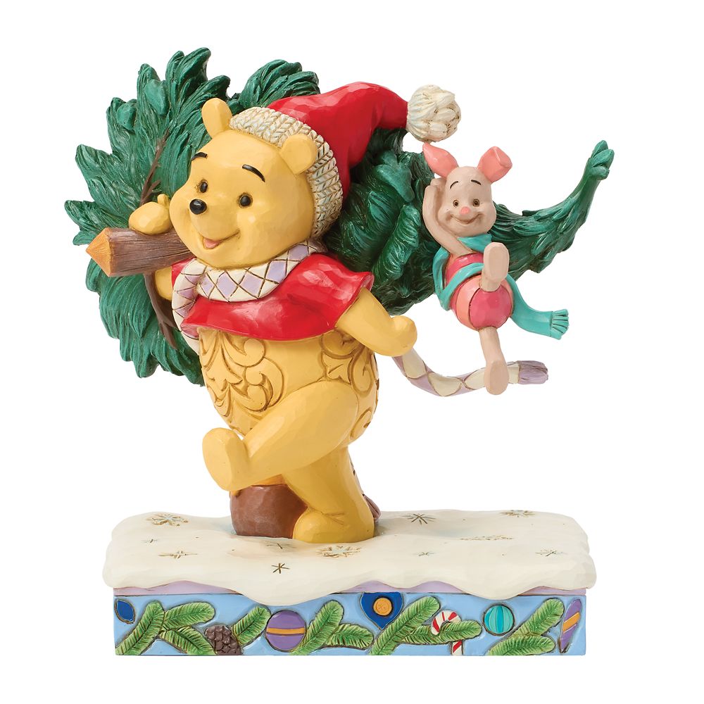 Winnie the Pooh and Piglet A Tree for Two Figure by Jim Shore Official shopDisney