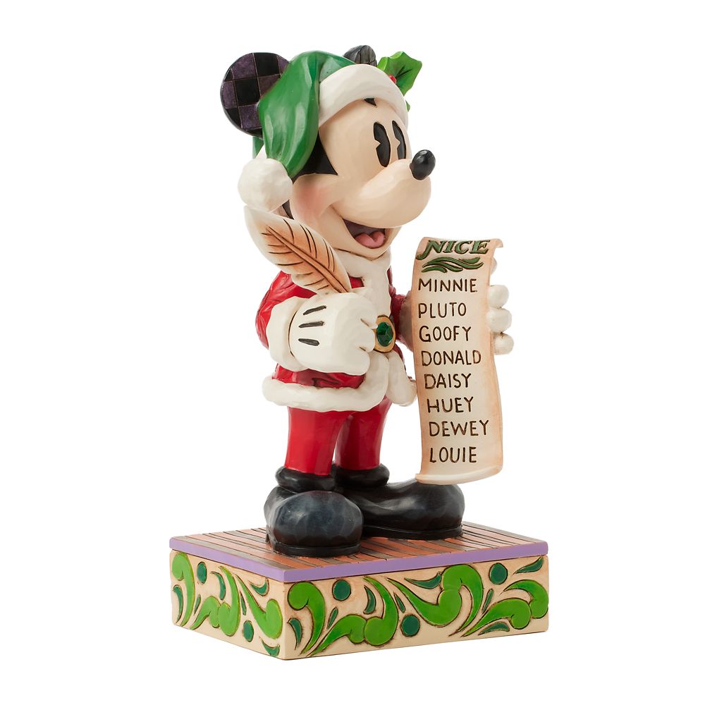 Santa Mickey Mouse ''Twenty Years of Magic'' Figure by Jim Shore