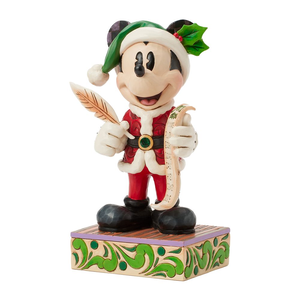 Santa Mickey Mouse ''Twenty Years of Magic'' Figure by Jim Shore