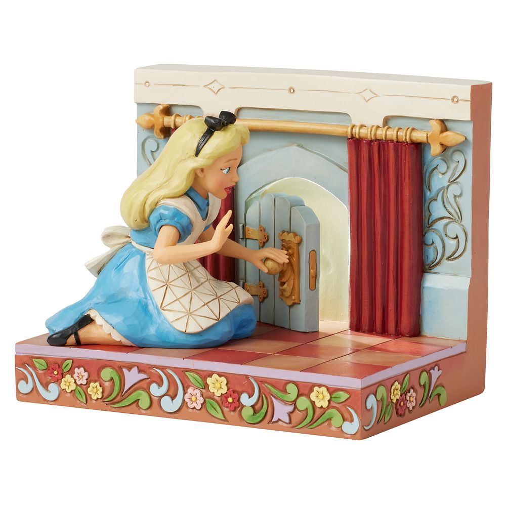 Alice in Wonderland ''Curiouser and Curiouser'' Light-Up Figure by Jim Shore