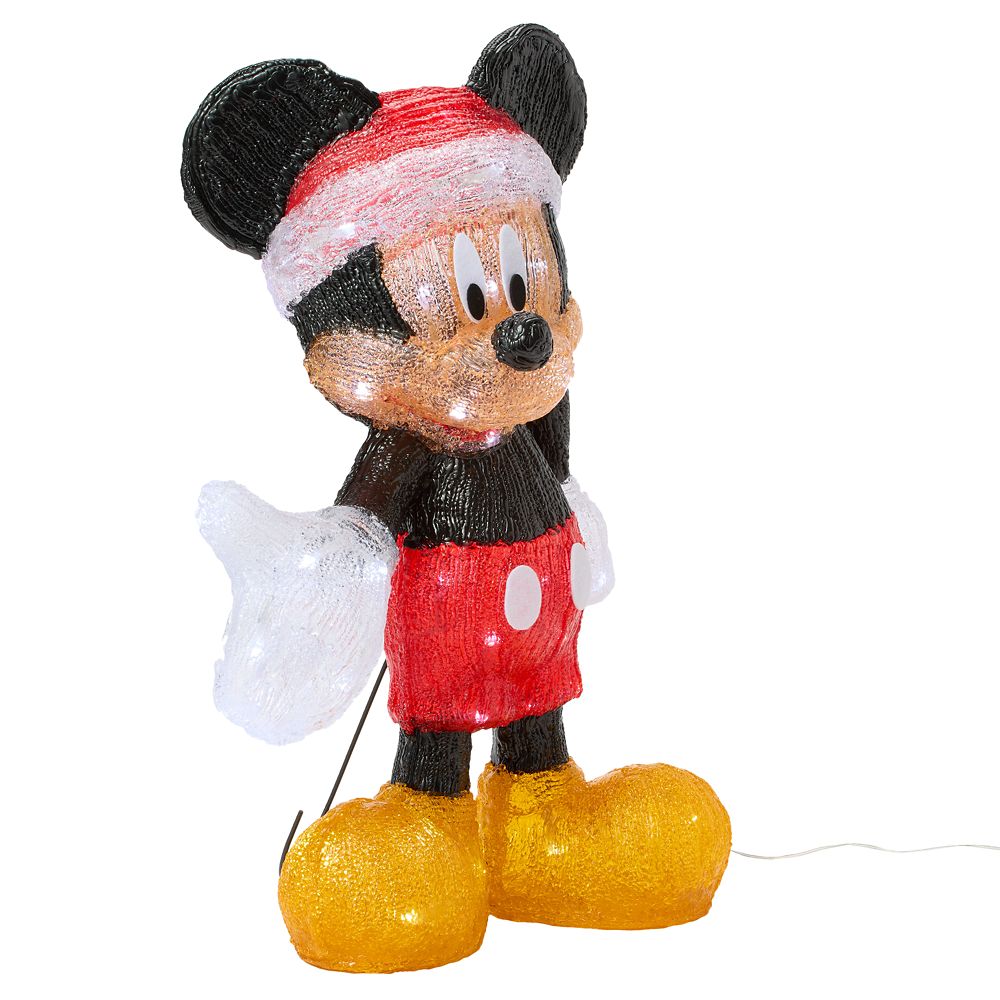 Santa Mickey Mouse Light-Up Figure by Enesco - 20''