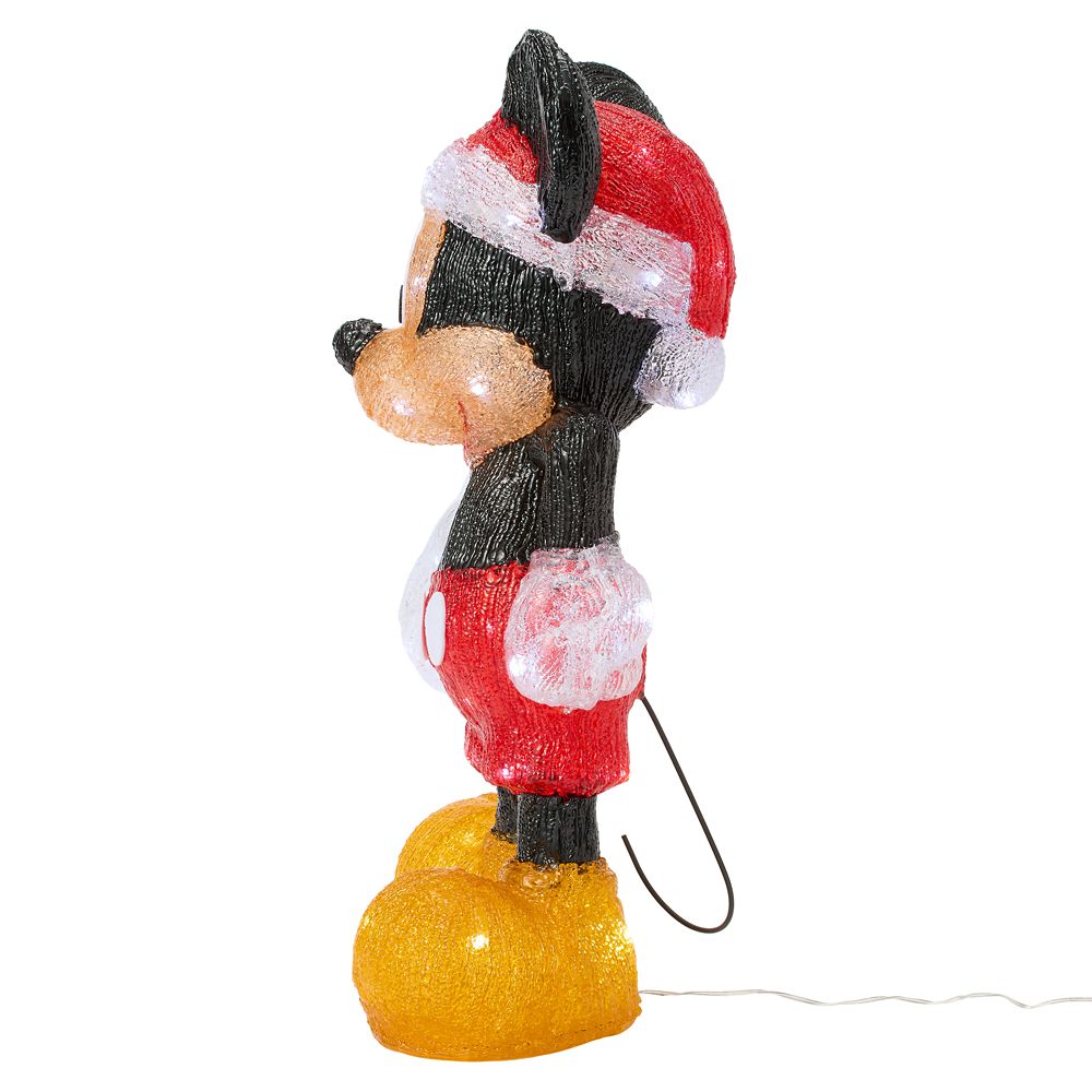 Santa Mickey Mouse Light-Up Figure by Enesco - 20''